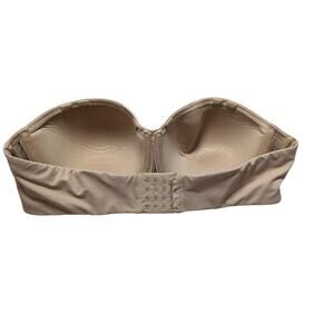 SOMA Strapless Women's Bra size 40D; Neutral/Beige color Underwire